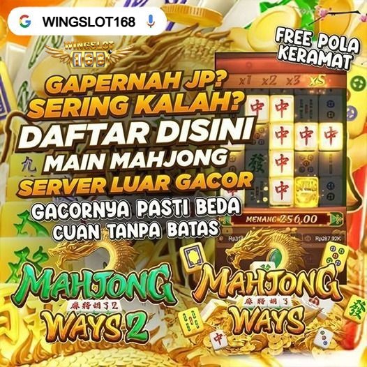 AMBONTOGEL : Link Situs Game Gacor Mahjong Ways 3 Populer Indonesia